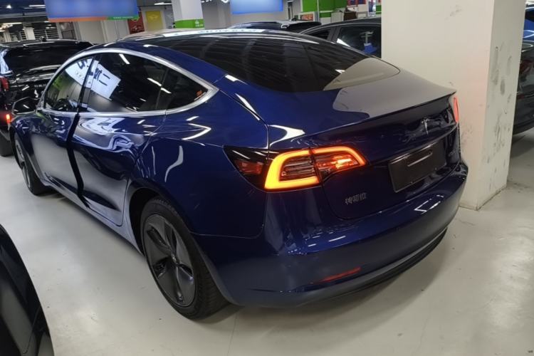 Used Tesla Model 3 2020 Revised Version Standard Range Rear-Wheel Drive – Upgraded Edition Rear Left 45 Deg