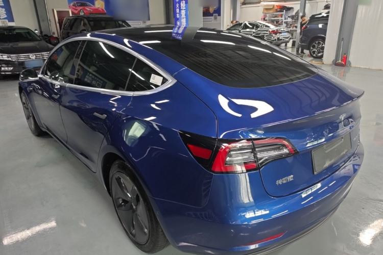 Used Tesla Model 3 2020 Revised Version Standard Range Rear-Wheel Drive – Upgraded Edition Rear Left 45 Deg