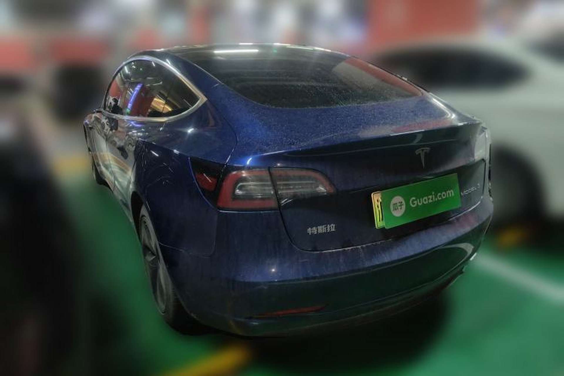 Used Tesla Model 3 2020 Standard Range Rear-Wheel Drive Upgraded Version Rear Left 45 Deg