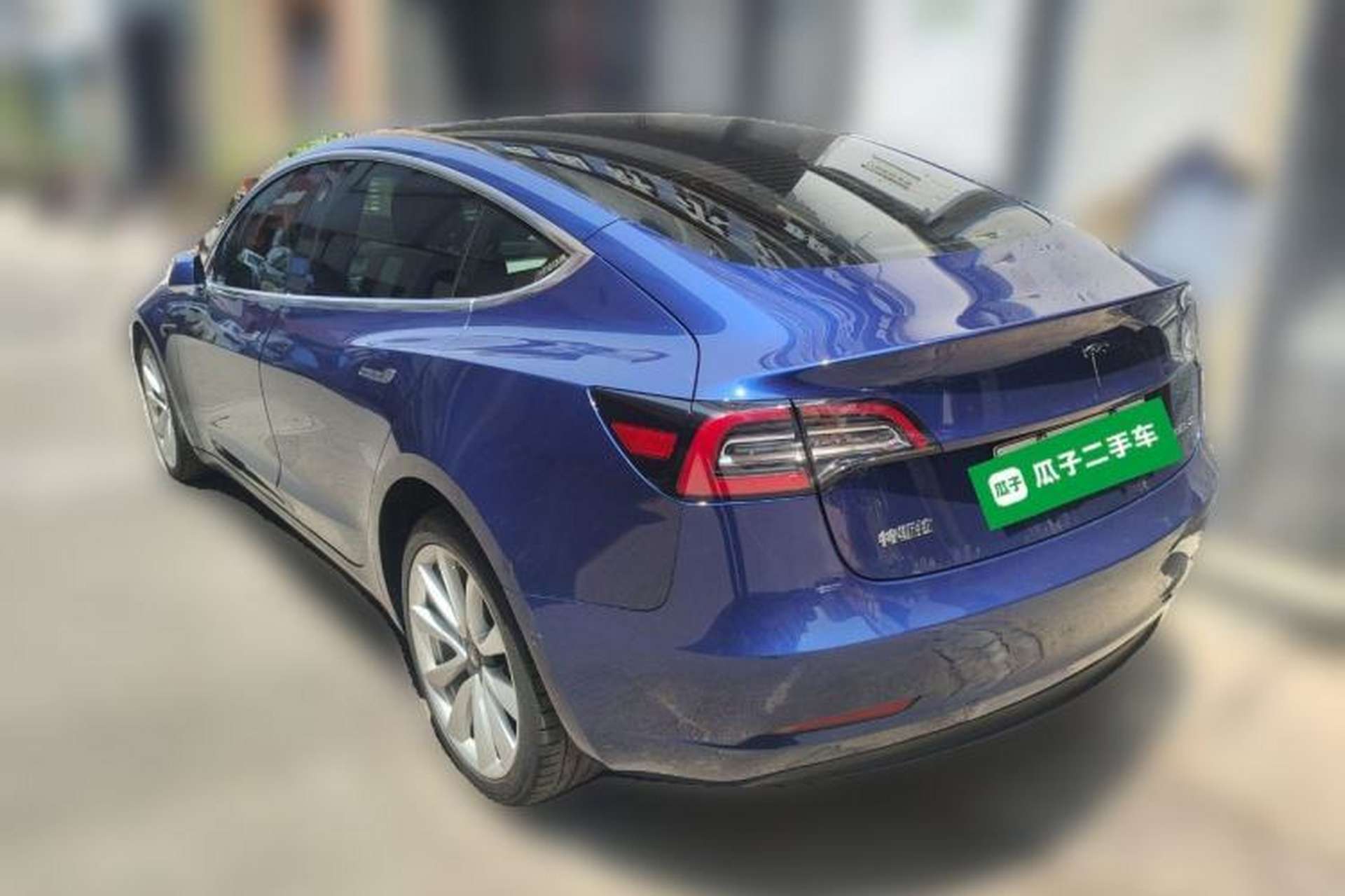 Used Tesla Model 3 2020 Revised Version Standard Range Rear-Wheel Drive – Upgraded Edition Rear Left 45 Deg