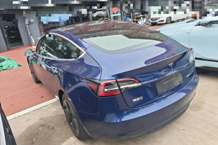 Used Tesla Model 3 2020 Standard Range Rear-Wheel Drive Upgraded Version Rear Left 45 Deg