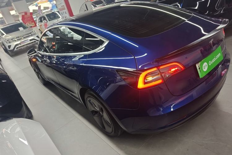 Used Tesla Model 3 2020 Standard Range Rear-Wheel Drive Upgraded Version Rear Left 45 Deg