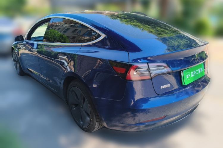 Used Tesla Model 3 2020 Revised Version Standard Range Rear-Wheel Drive – Upgraded Edition Rear Left 45 Deg