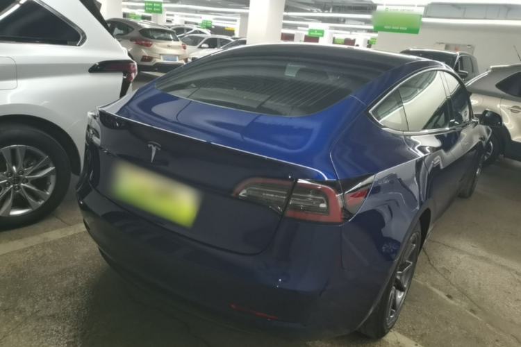 Used Tesla Model 3 2020 Revised Version Standard Range Rear-Wheel Drive – Upgraded Edition Rear Right 45 Deg