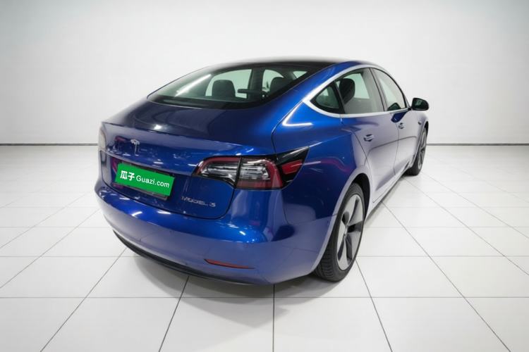 Used Tesla Model 3 2020 Refreshed Version Long-Range Rear-Wheel Drive Rear Right 45 Deg