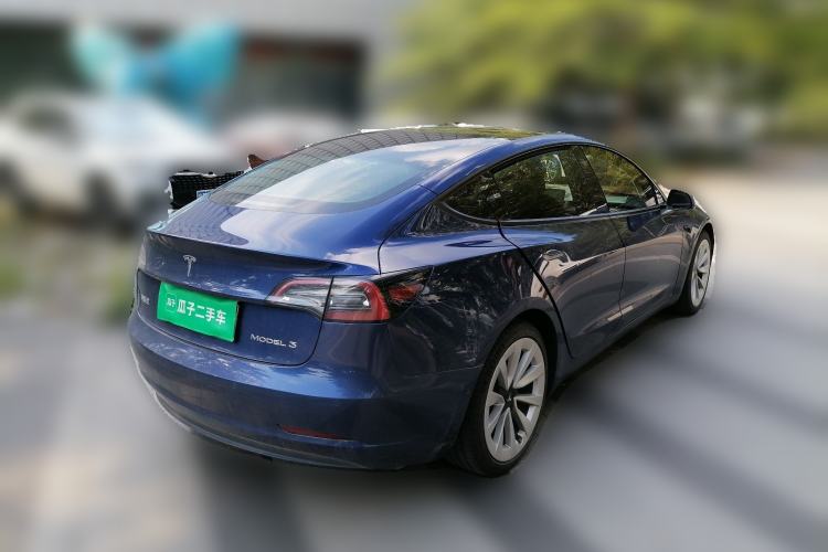 Used Tesla Model 3 2020 Revised Version Standard Range Rear-Wheel Drive – Upgraded Edition Rear Right 45 Deg