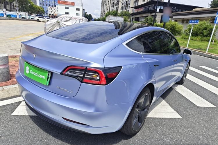 Used Tesla Model 3 2020 Revised Version Standard Range Rear-Wheel Drive – Upgraded Edition Rear Right 45 Deg