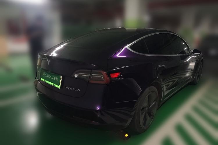 Used Tesla Model 3 2020 Standard Range Rear-Wheel Drive Upgraded Version Rear Right 45 Deg
