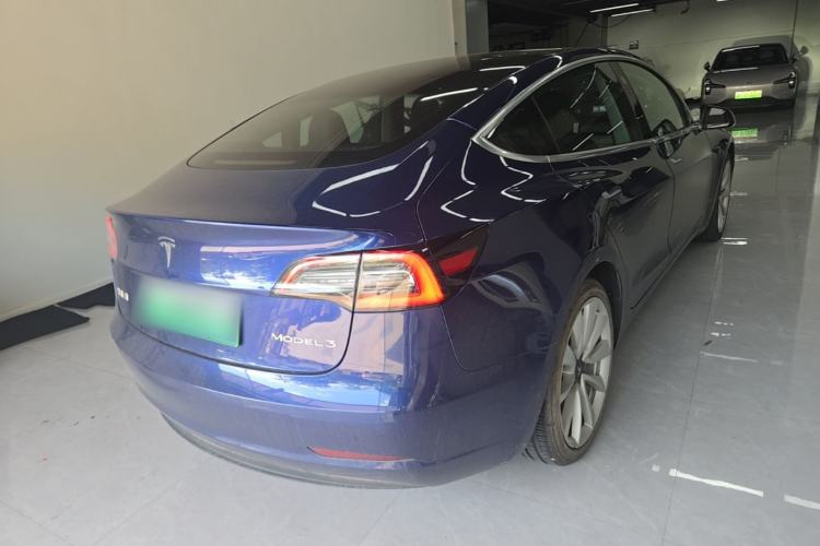 Used Tesla Model 3 2020 Refreshed Version Long-Range Rear-Wheel Drive Rear Right 45 Deg