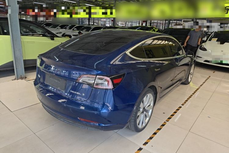 Used Tesla Model 3 2020 Revised Version Standard Range Rear-Wheel Drive – Upgraded Edition Rear Right 45 Deg