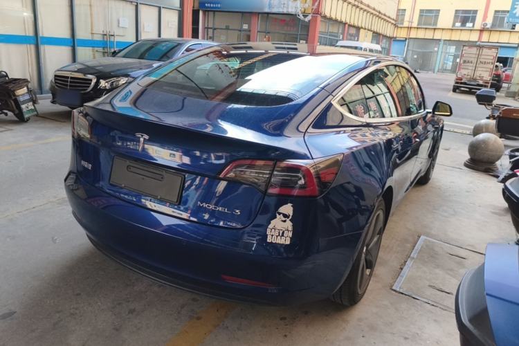 Used Tesla Model 3 2020 Revised Version Standard Range Rear-Wheel Drive – Upgraded Edition Rear Right 45 Deg