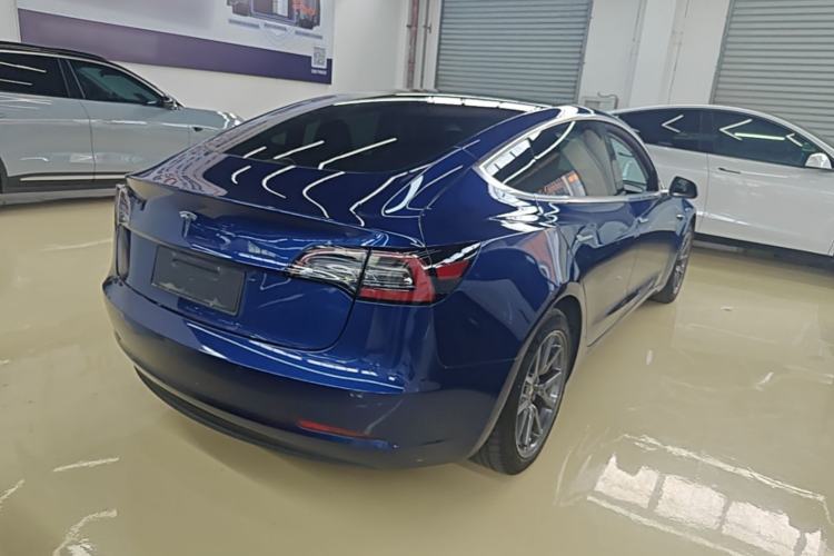 Used Tesla Model 3 2020 Standard Range Rear-Wheel Drive Upgraded Version Rear Right 45 Deg