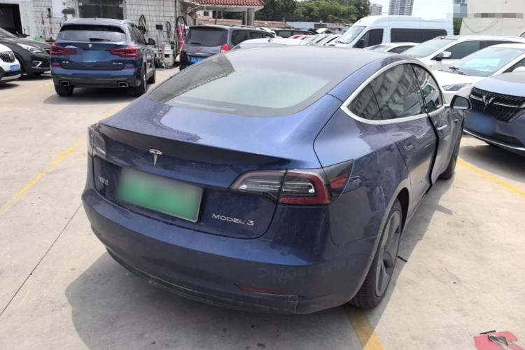 Used Tesla Model 3 2020 Revised Version Standard Range Rear-Wheel Drive – Upgraded Edition Rear Right 45 Deg