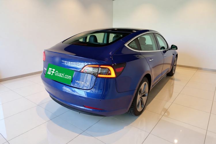 Used Tesla Model 3 2020 Standard Range Rear-Wheel Drive Upgraded Version Rear Right 45 Deg