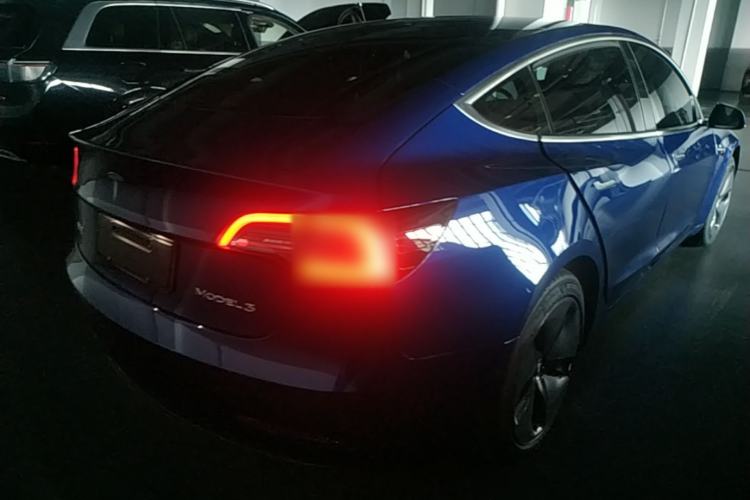 Used Tesla Model 3 2020 Standard Range Rear-Wheel Drive Upgraded Version Rear Right 45 Deg