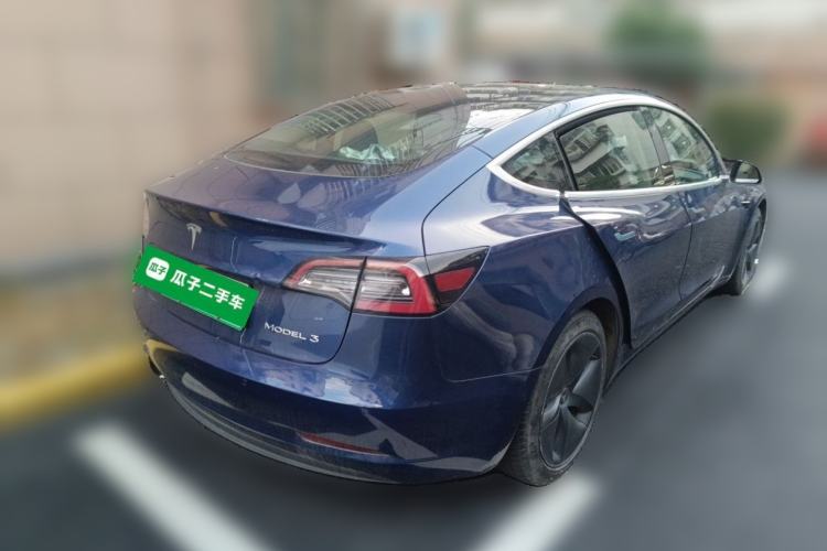 Used Tesla Model 3 2020 Revised Version Standard Range Rear-Wheel Drive – Upgraded Edition Rear Right 45 Deg