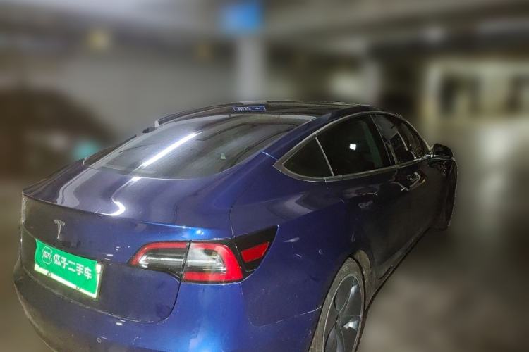 Used Tesla Model 3 2020 Standard Range Rear-Wheel Drive Upgraded Version Rear Right 45 Deg