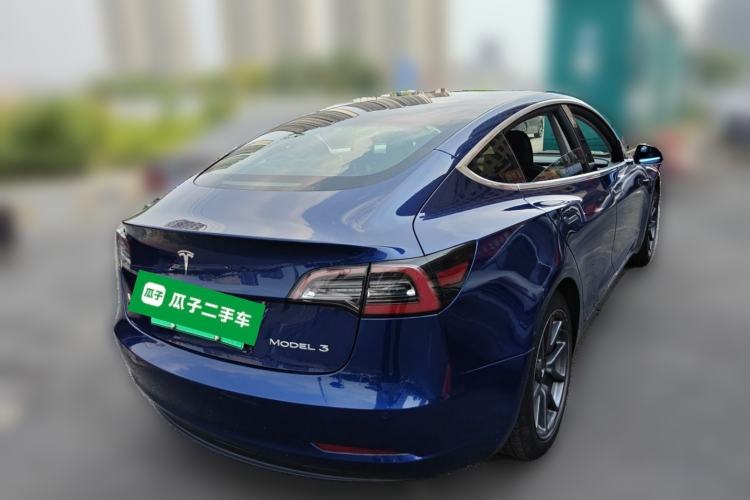 Used Tesla Model 3 2020 Standard Range Rear-Wheel Drive Upgraded Version Rear Right 45 Deg