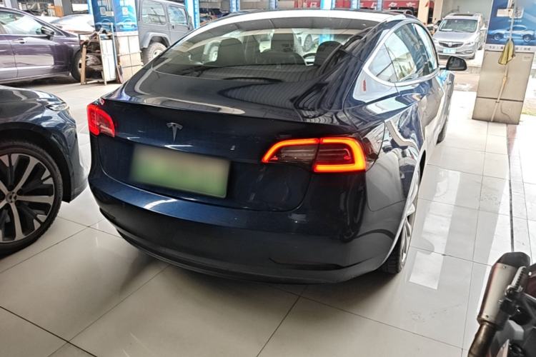 Used Tesla Model 3 2020 Standard Range Rear-Wheel Drive Upgraded Version Rear Right 45 Deg