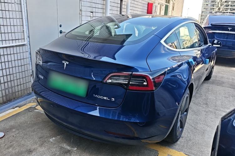 Used Tesla Model 3 2020 Revised Version Standard Range Rear-Wheel Drive – Upgraded Edition Rear Right 45 Deg