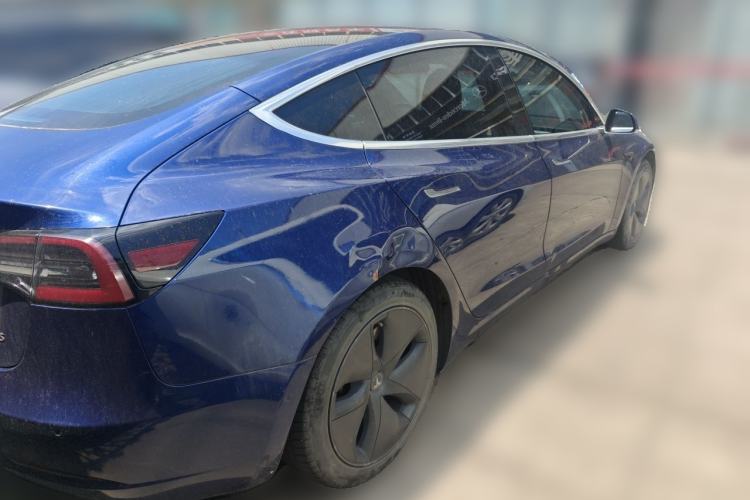 Used Tesla Model 3 2020 Standard Range Rear-Wheel Drive Upgraded Version Rear Right 45 Deg