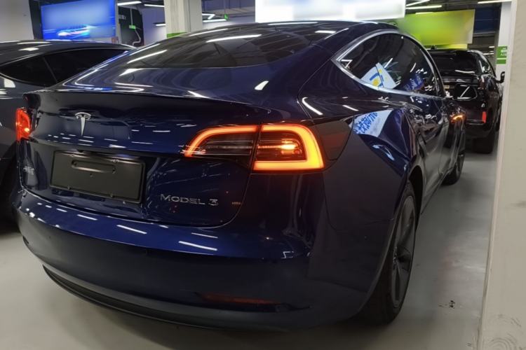 Used Tesla Model 3 2020 Revised Version Standard Range Rear-Wheel Drive – Upgraded Edition Rear Right 45 Deg