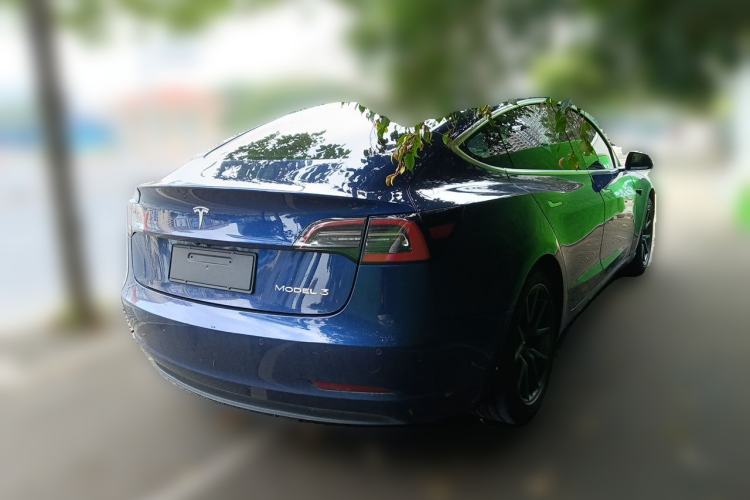 Used Tesla Model 3 2020 Revised Version Standard Range Rear-Wheel Drive – Upgraded Edition Rear Right 45 Deg