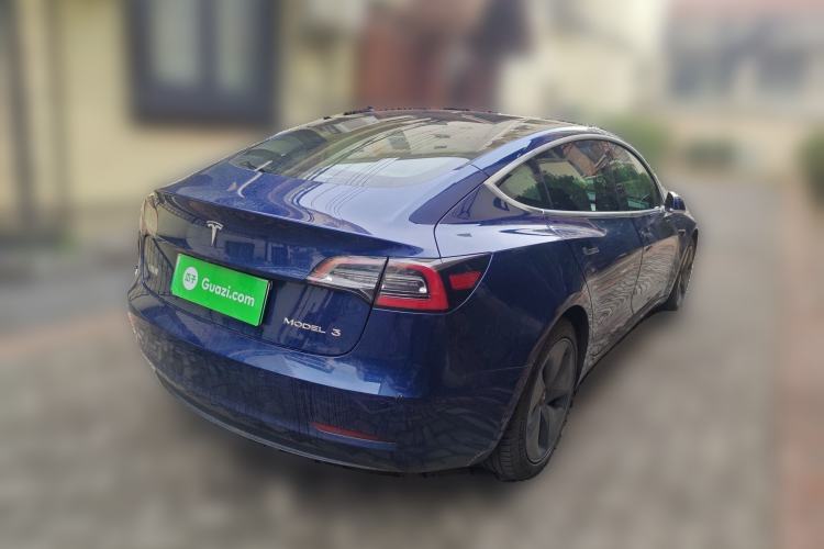 Used Tesla Model 3 2020 Revised Version Standard Range Rear-Wheel Drive – Upgraded Edition Rear Right 45 Deg