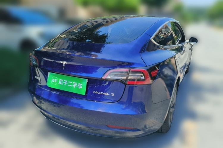Used Tesla Model 3 2020 Revised Version Standard Range Rear-Wheel Drive – Upgraded Edition Rear Right 45 Deg