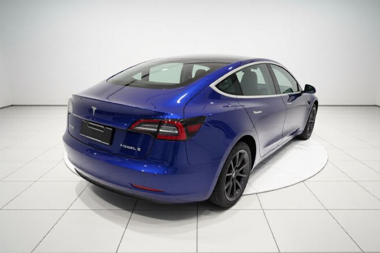Used Tesla Model 3 2020 Standard Range Rear-Wheel Drive Upgraded Version Rear Right 45 Deg