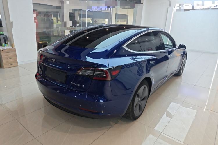 Used Tesla Model 3 2020 Standard Range Rear-Wheel Drive Upgraded Version Rear Right 45 Deg