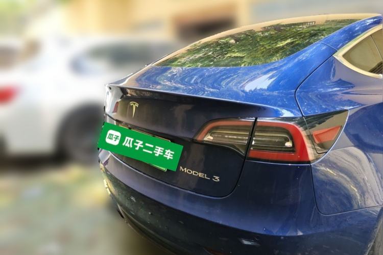 Used Tesla Model 3 2020 Long-Range Rear-Wheel-Drive Version Rear