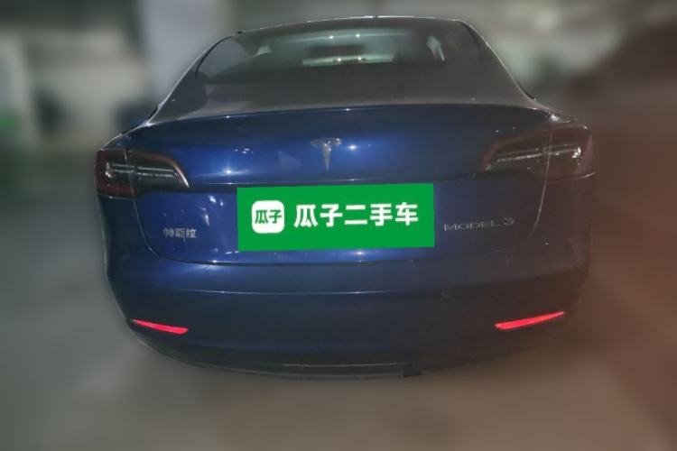Used Tesla Model 3 2020 Long-Range Rear-Wheel-Drive Version Rear