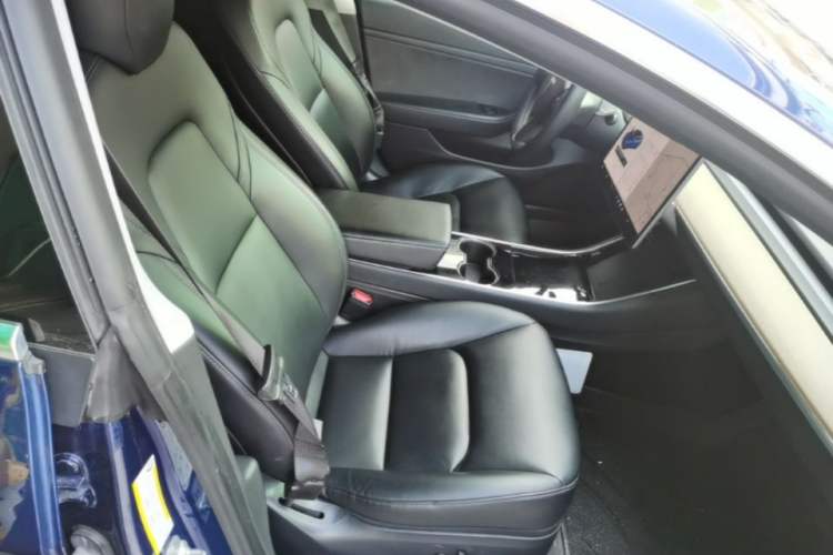 Used Tesla Model 3 2020 Standard Range Rear-Wheel Drive Upgraded Version Right Front Seat