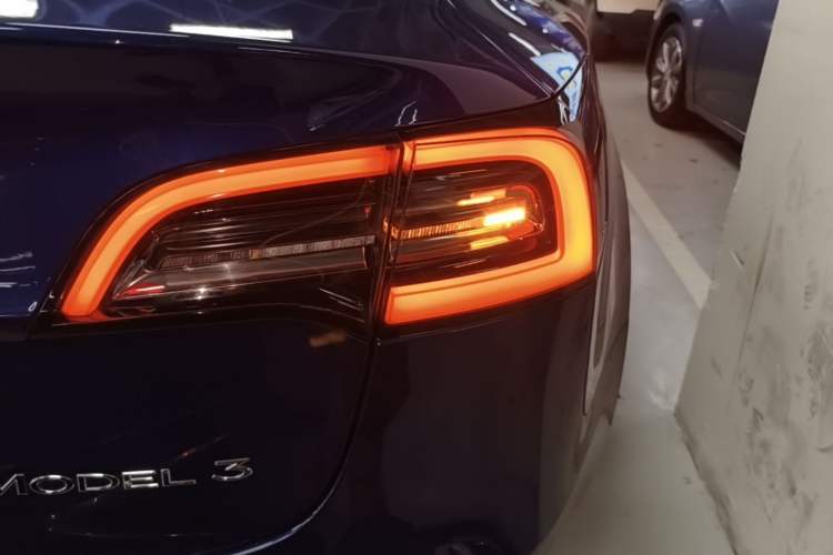 Used Tesla Model 3 2020 Revised Version Standard Range Rear-Wheel Drive – Upgraded Edition Right Rear Taillight