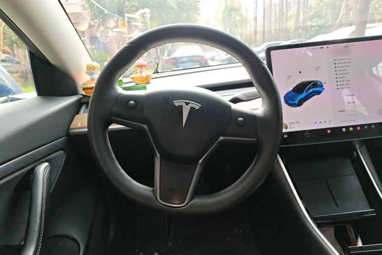Used Tesla Model 3 2020 Standard Range Rear-Wheel Drive Upgraded Version Steering Wheel