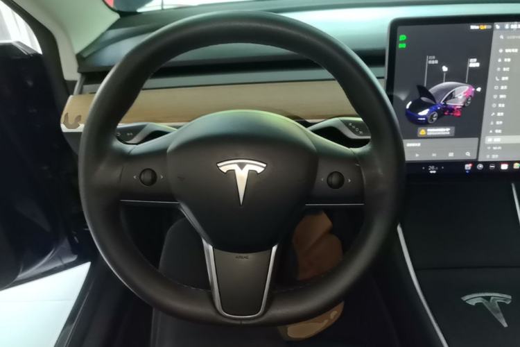Used Tesla Model 3 2020 Revised Version Standard Range Rear-Wheel Drive – Upgraded Edition Steering Wheel