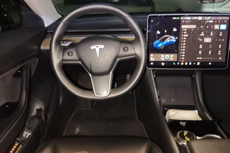 Used Tesla Model 3 2020 Standard Range Rear-Wheel Drive Upgraded Version Steering Wheel