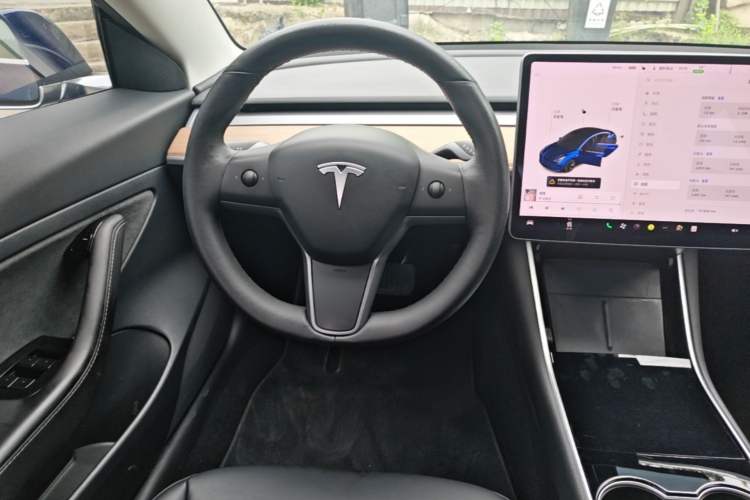 Used Tesla Model 3 2020 Refreshed Version Long-Range Rear-Wheel Drive Steering Wheel