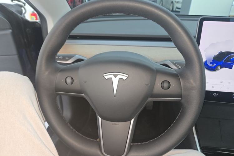 Used Tesla Model 3 2020 Refreshed Version Long-Range Rear-Wheel Drive Steering Wheel