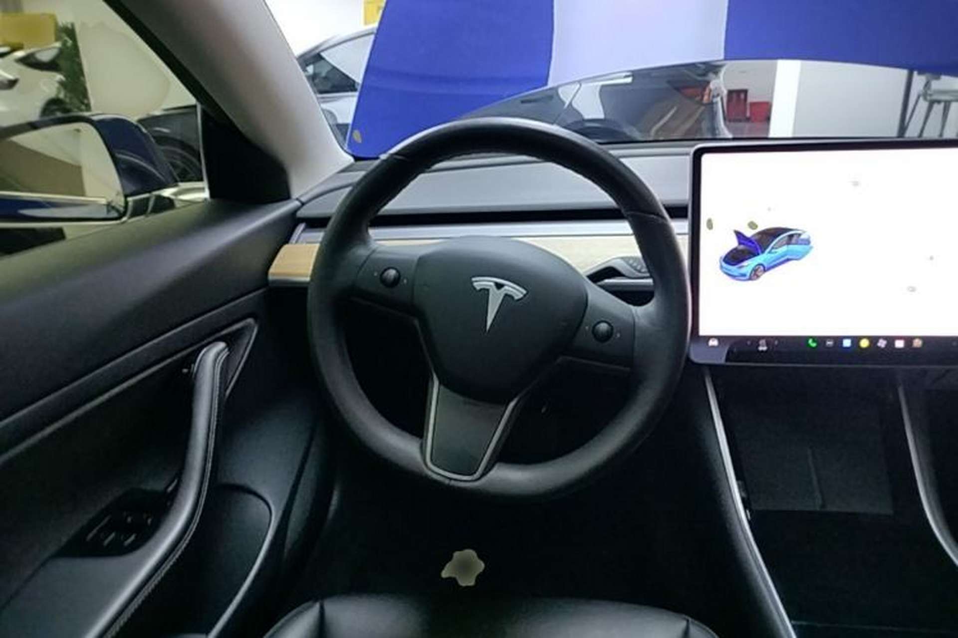 Used Tesla Model 3 2020 Standard Range Rear-Wheel Drive Upgraded Version Steering Wheel