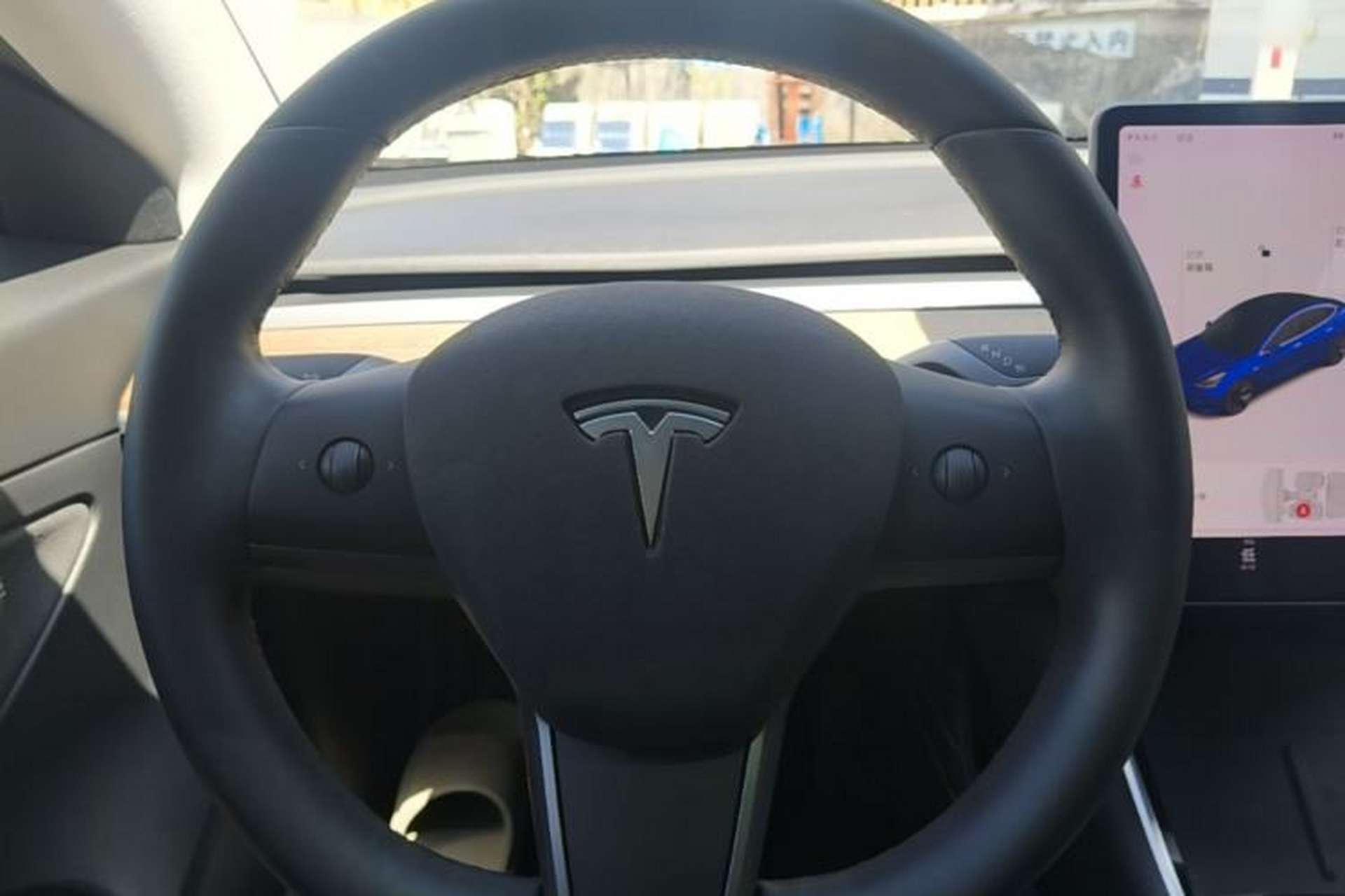 Used Tesla Model 3 2020 Standard Range Rear-Wheel Drive Upgraded Version Steering Wheel