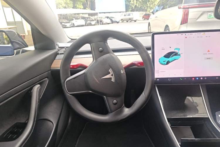 Used Tesla Model 3 2020 Standard Range Rear-Wheel Drive Upgraded Version Steering Wheel
