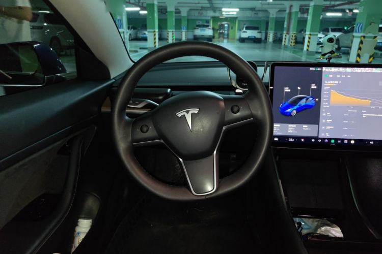 Used Tesla Model 3 2020 Refreshed Version Long-Range Rear-Wheel Drive Steering Wheel