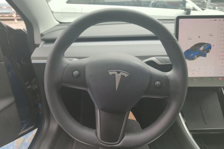 Used Tesla Model 3 2020 Refreshed Version Long-Range Rear-Wheel Drive Steering Wheel