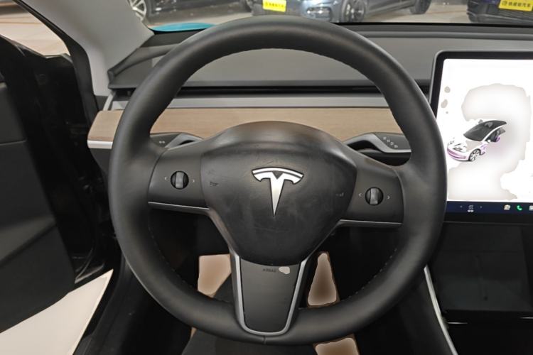 Used Tesla Model 3 2020 Refreshed Version Long-Range Rear-Wheel Drive Steering Wheel