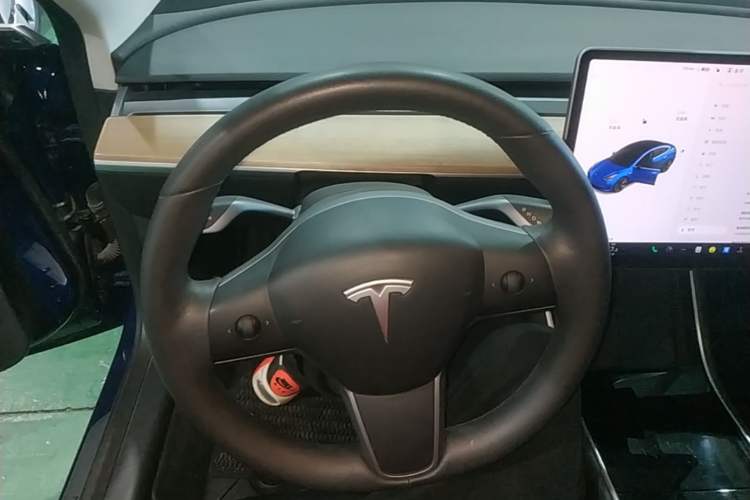 Used Tesla Model 3 2020 Standard Range Rear-Wheel Drive Upgraded Version Steering Wheel