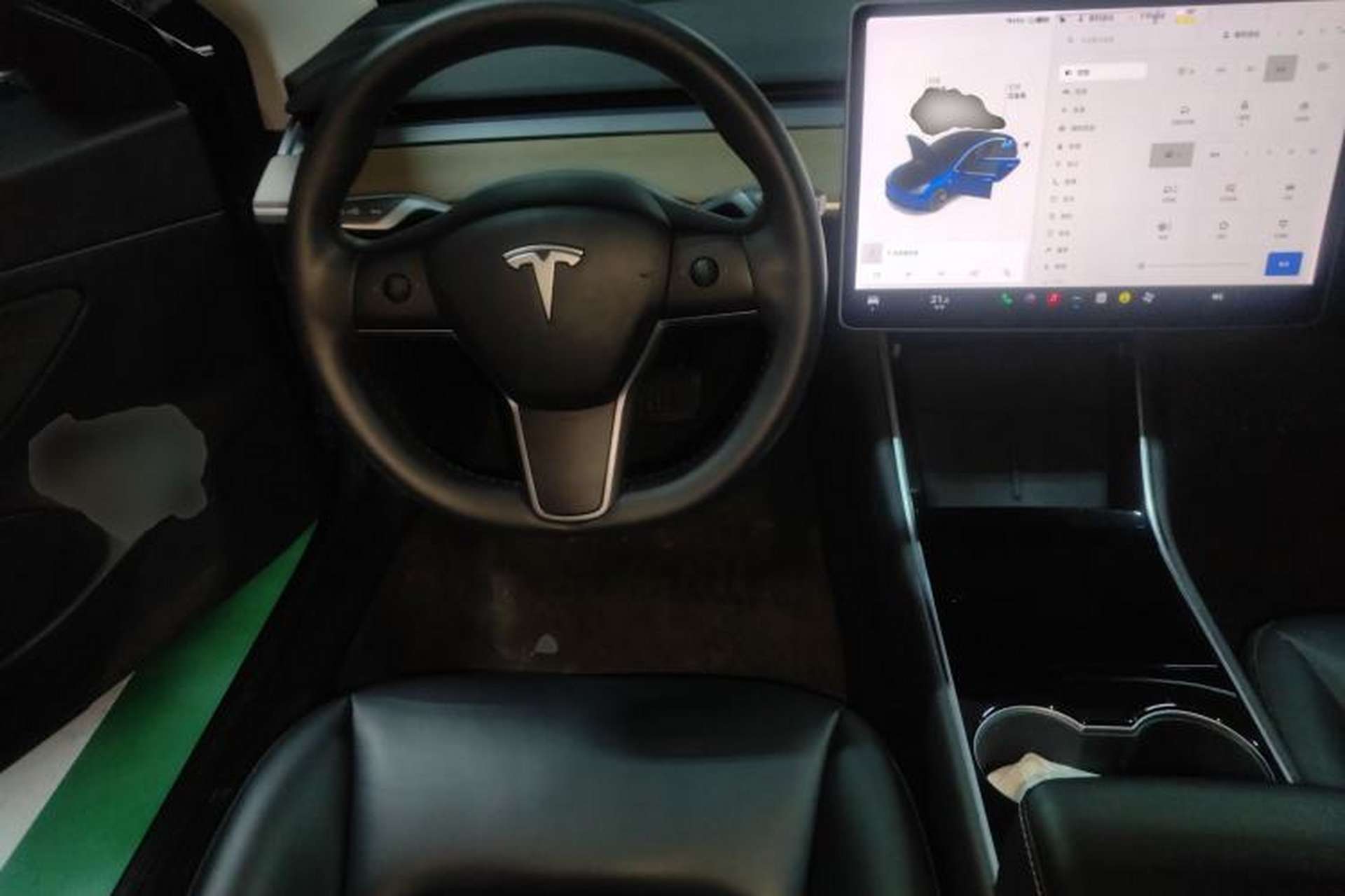 Used Tesla Model 3 2020 Standard Range Rear-Wheel Drive Upgraded Version Steering Wheel