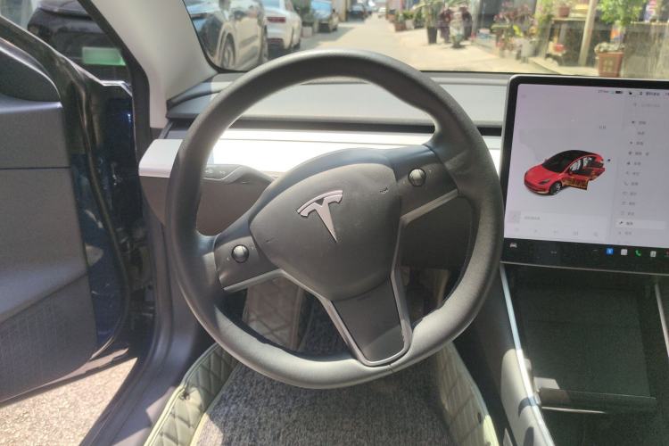 Used Tesla Model 3 2020 Revised Version Standard Range Rear-Wheel Drive – Upgraded Edition Steering Wheel