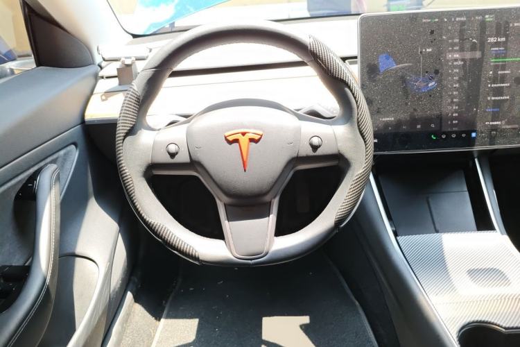 Used Tesla Model 3 2020 Long-Range Rear-Wheel-Drive Version Steering Wheel